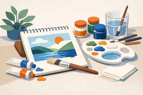 Hoe gebruik je gouache zonder gedoe