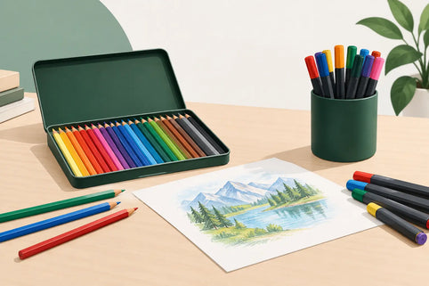 Faber Castell test voor potloden en stiften