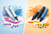 Alcoholmarkers versus acrylmarkers: wat past?