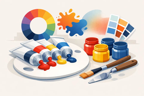 Acrylverfpigmenten begrijpen voor beginners