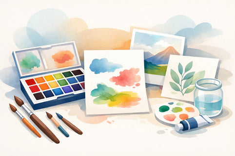 Aquarelverf kopen? Kies verf die echt past