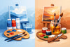 Acrylverf versus olieverf: wat past bij je?