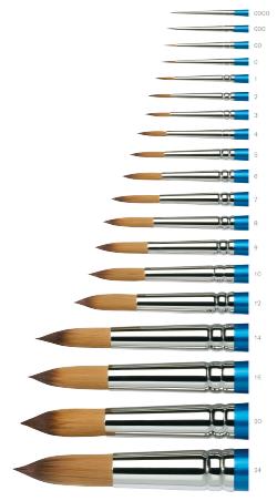 Aquarelverf penselen