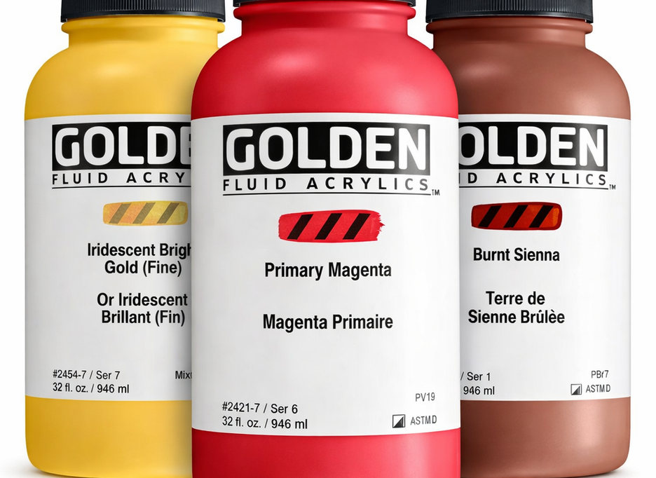 Golden Acrylverf
