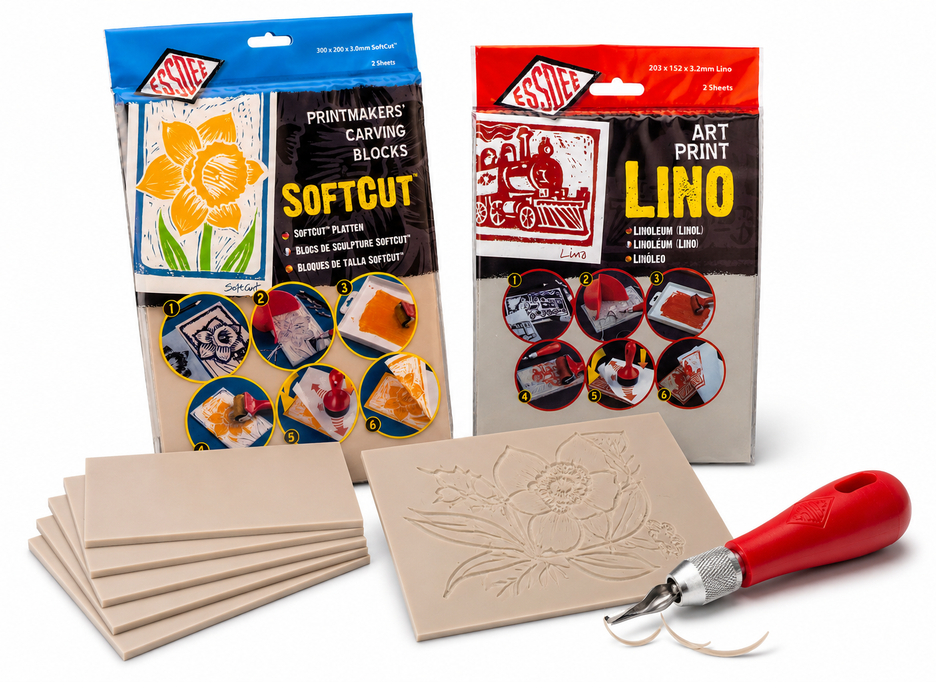 Lino blokken