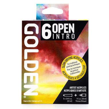 Golden acrylverf intro set