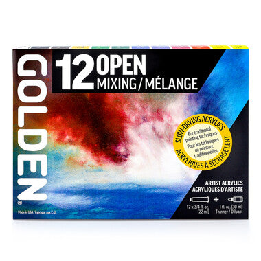 Golden acrylverf mengset