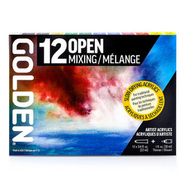 Golden acrylverf mengset