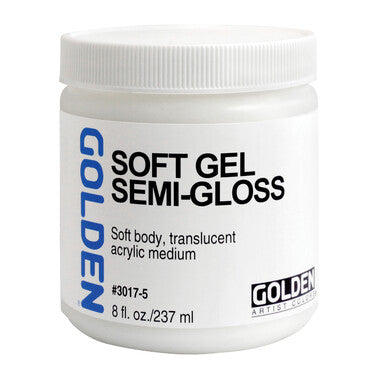 Golden acrylverf zachte gel half glans 237 ml