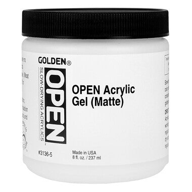 Golden acrylverf open acrylgel (Mat) 237 ml