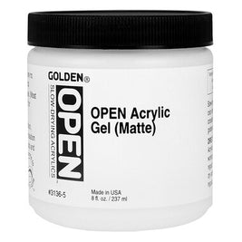 Golden acrylverf open acrylgel (Mat) 237 ml
