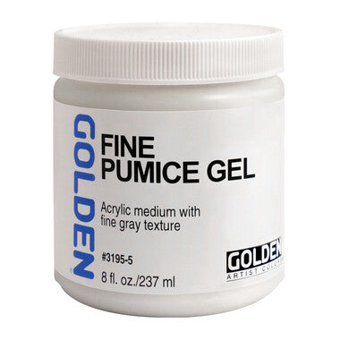 Golden acrylverf fijne puimsteengel 237 ml