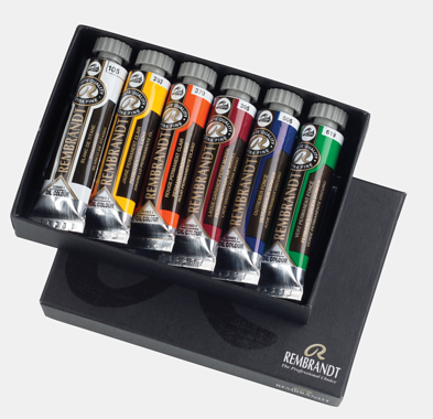 Rembrandt Olieverf starterset 6 x 15 ml tubes