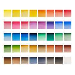Winsor & Newton Cotman Water Colour Halve nap Studio Set - 46 delig