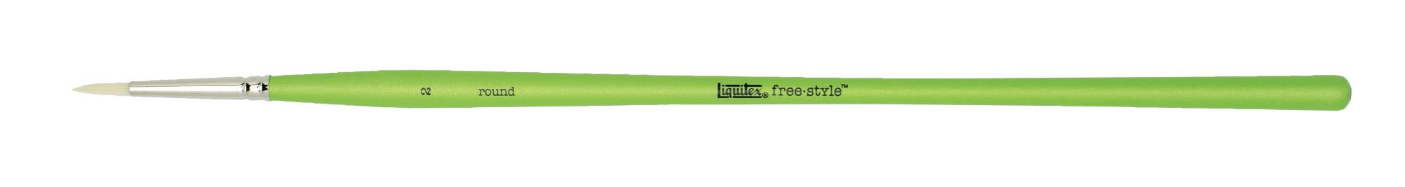 Liquitex free style green brush rond