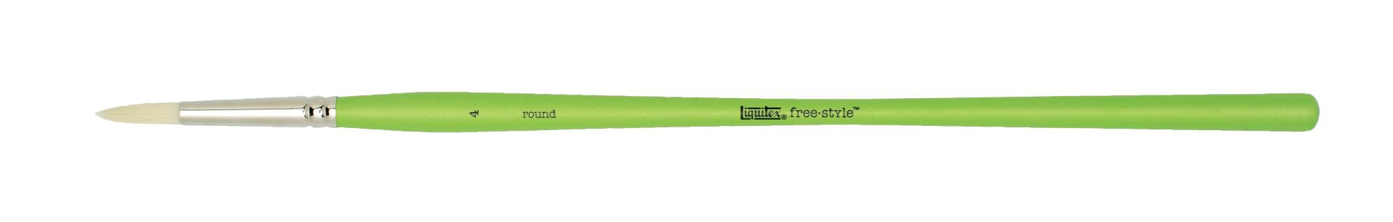 Liquitex free style green brush rond