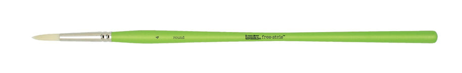 Liquitex free style green brush rond