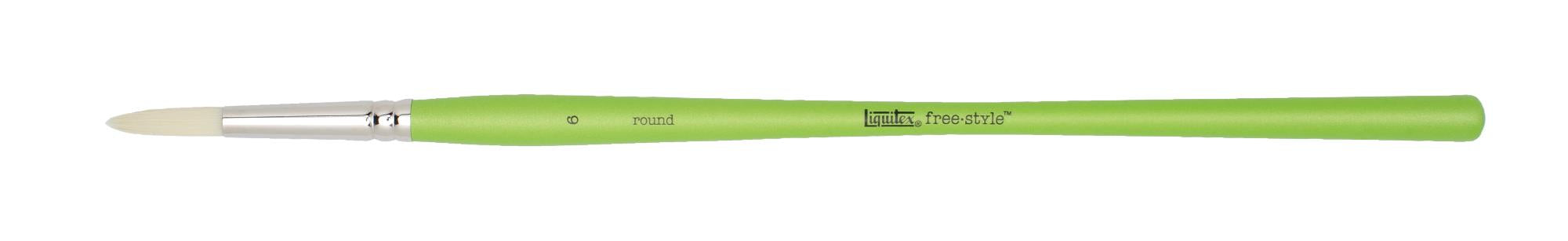 Liquitex free style green brush rond