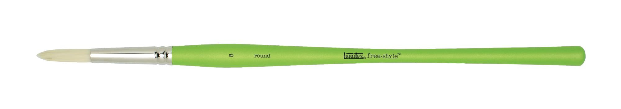 Liquitex free style green brush rond