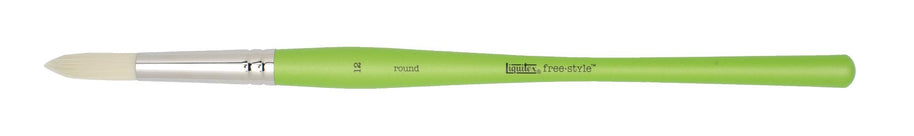 Liquitex free style green brush rond