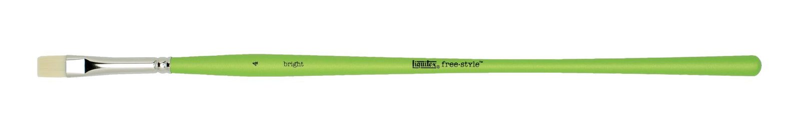 Liquitex free style green brush kort plat