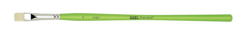 Liquitex free style green brush kort plat