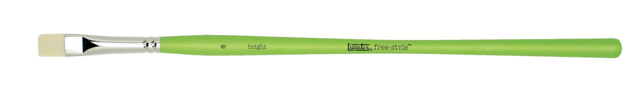 Liquitex free style green brush kort plat