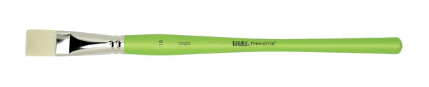 Liquitex free style green brush kort plat