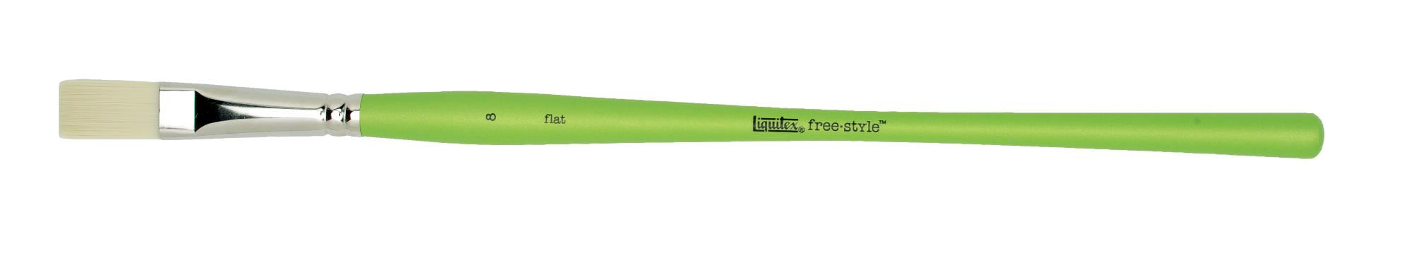 Liquitex free style green brush plat