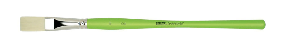 Liquitex free style green brush plat