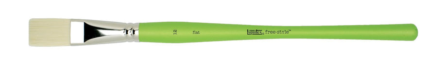 Liquitex free style green brush plat