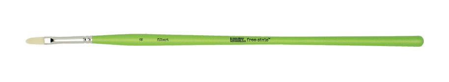 Liquitex free style green brush kattentong