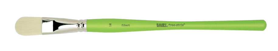 Liquitex free style green brush kattentong