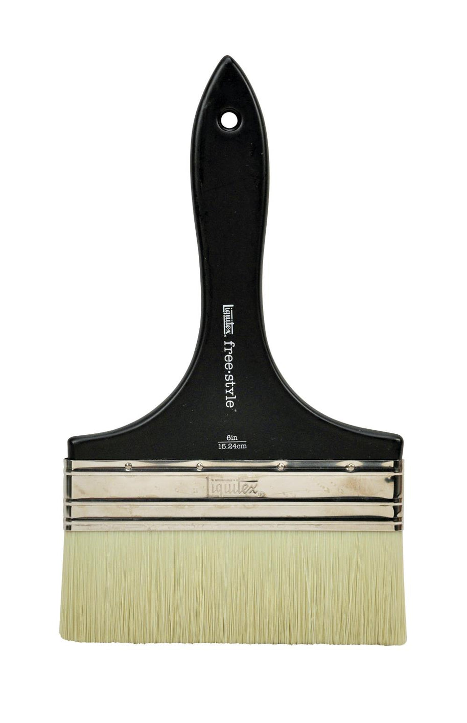 Liquitex free style large varnish brush - korte steel