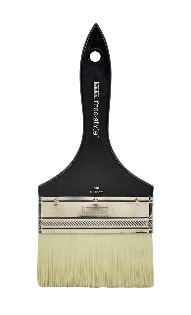 Liquitex free style large varnish brush - korte steel
