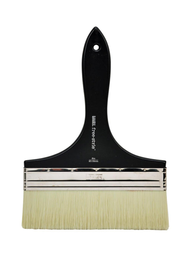 Liquitex free style large varnish brush - korte steel