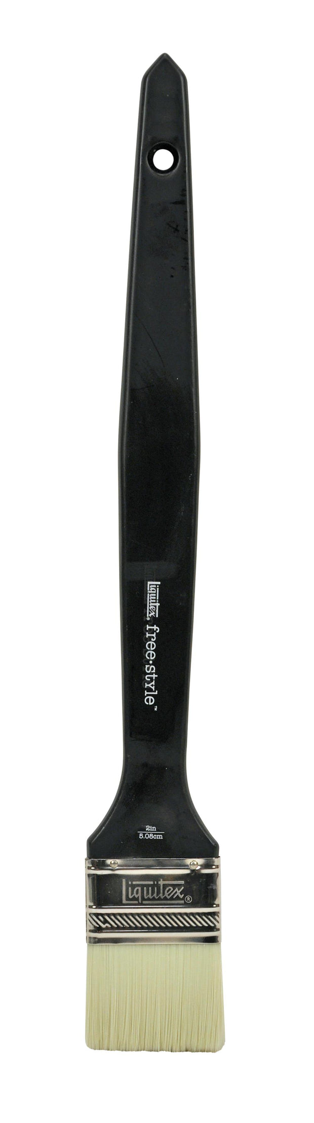 Liquitex free style large varnish brush - lange steel