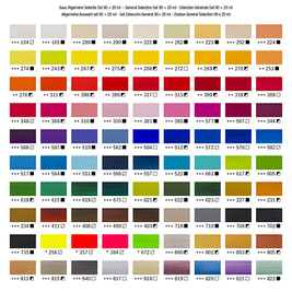 Amsterdam Standard Series acrylverf complete collectie set | 90 × 20 ml 