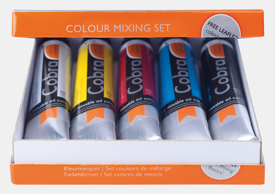 Cobra Artist Olieverf Kleurenmengset 5 x 20 ml