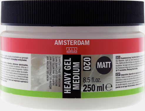 Amsterdam Heavy gel medium mat 020