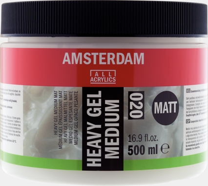 Amsterdam Heavy gel medium mat 020
