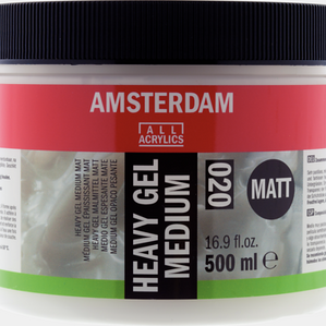 Amsterdam Heavy gel medium mat 020