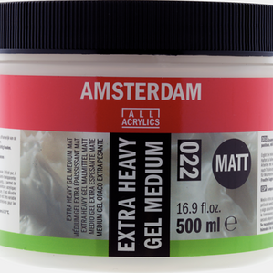 Amsterdam Extra heavy gel medium mat 022