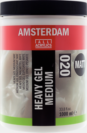Amsterdam Heavy gel medium mat 020