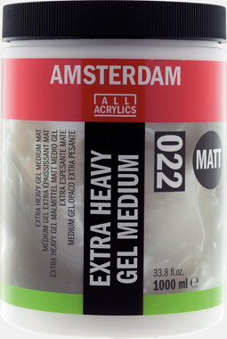 Amsterdam Extra heavy gel medium mat 022