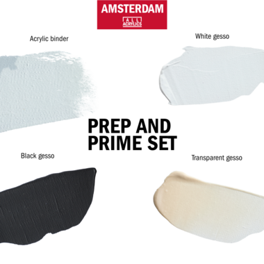 Amsterdam medium prep en prime set | 4 x 120 ml