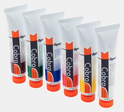 Cobra Study Olieverf Set 6 x 20 ml