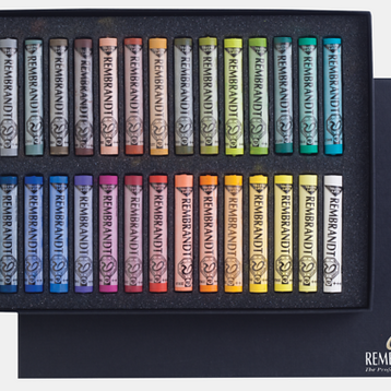 Rembrandt Soft pastel set Algemene Selectie | 30 hele pastels