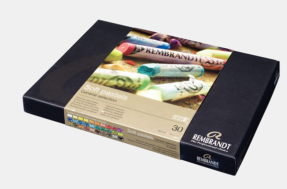 Rembrandt Soft pastel set Algemene Selectie | 30 hele pastels