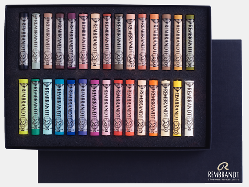 Rembrandt Soft pastel set Portretselectie | 30 hele pastels